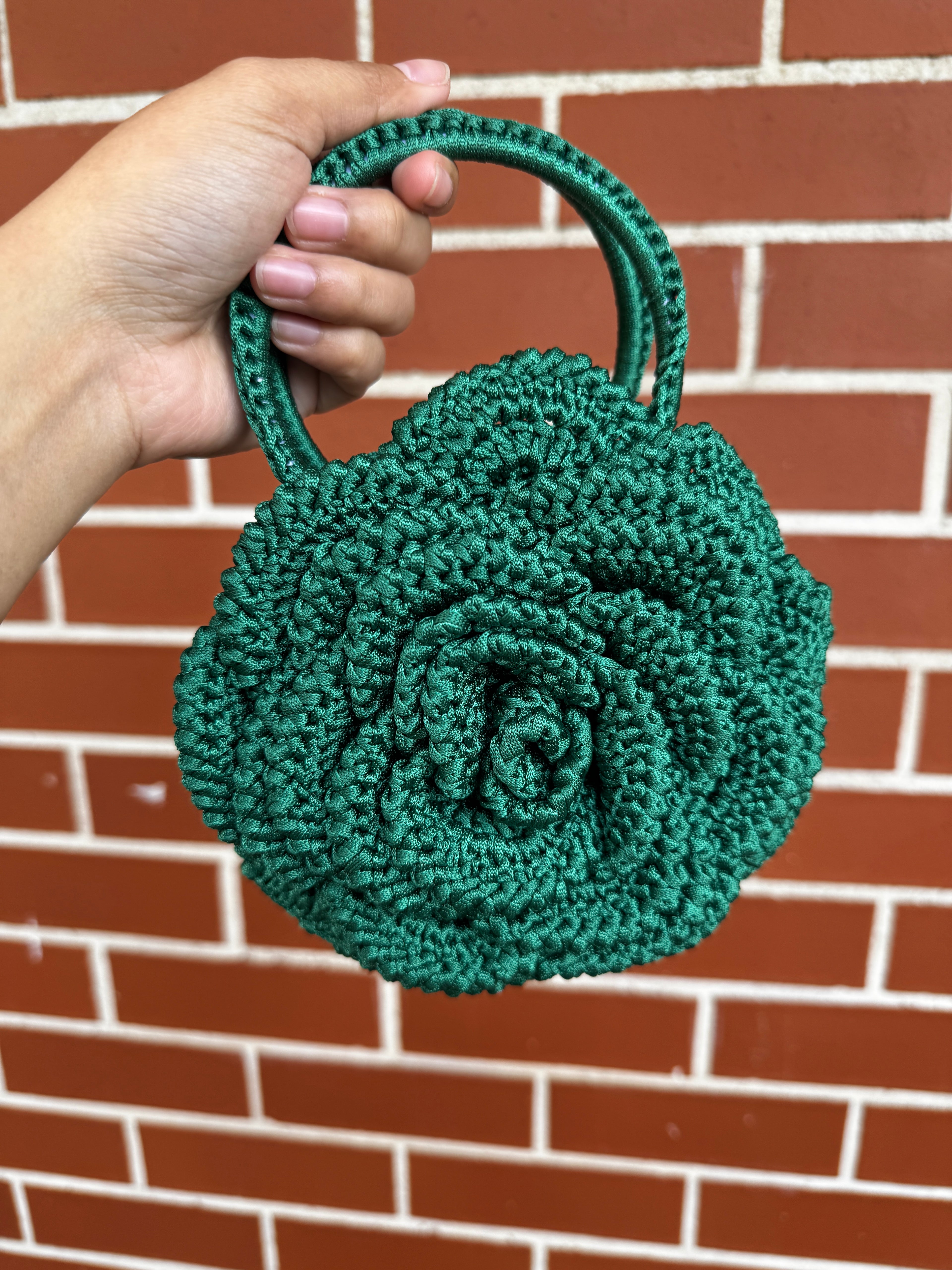 Mega Rose Bag - Emerald