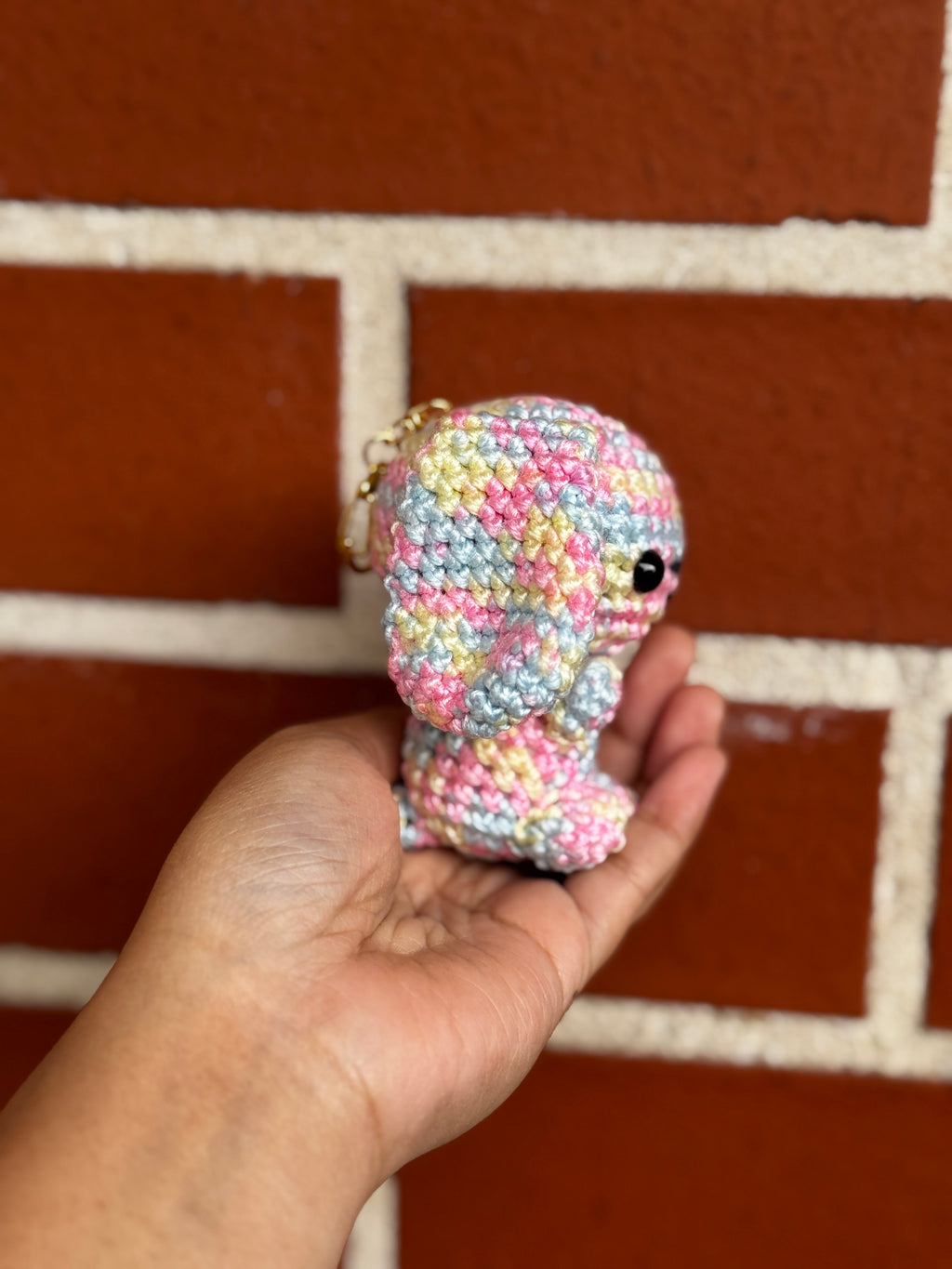 Bunny Keychain - Cotton Candy