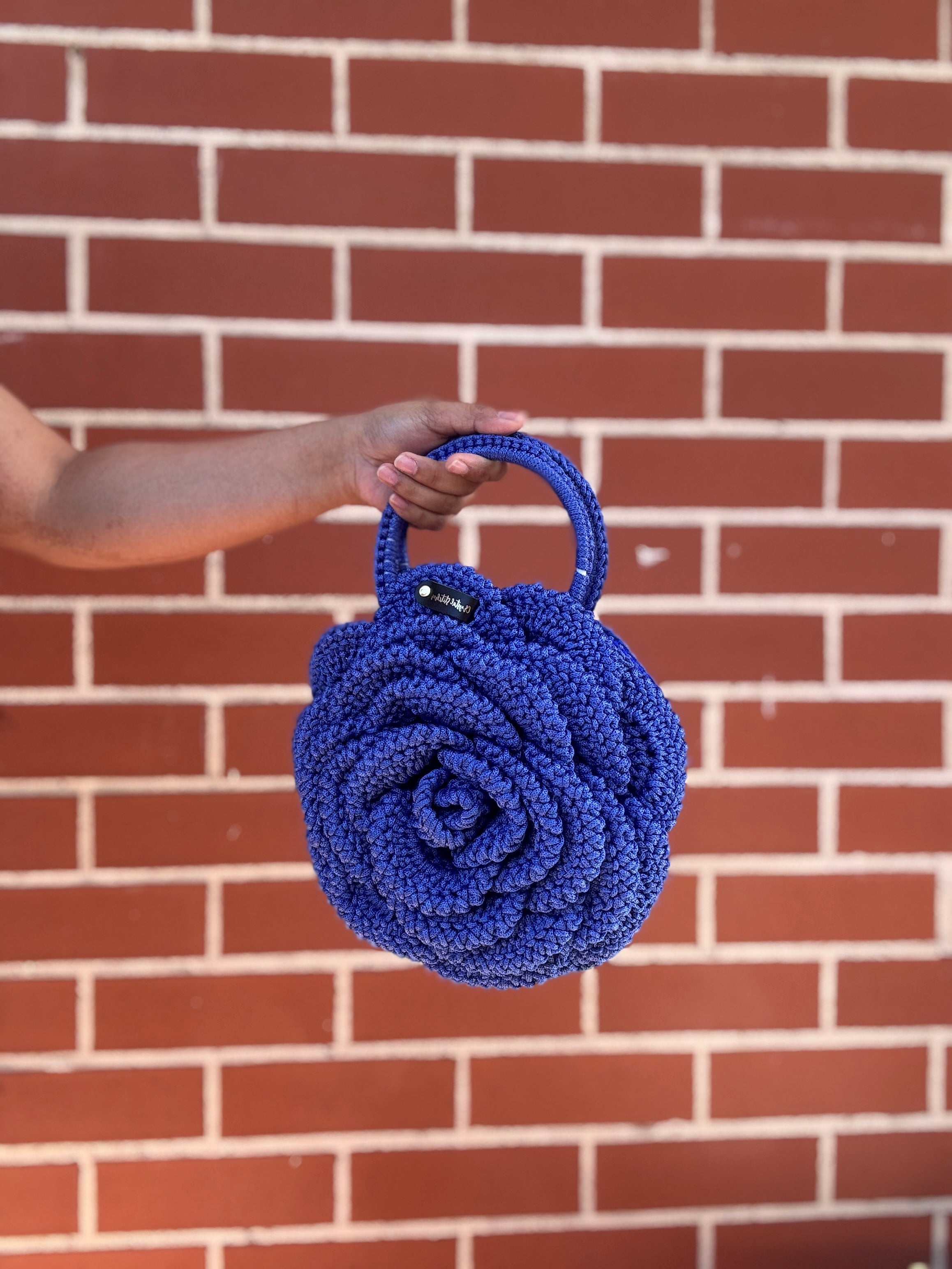 Mega Rose Bag - Royal Blue