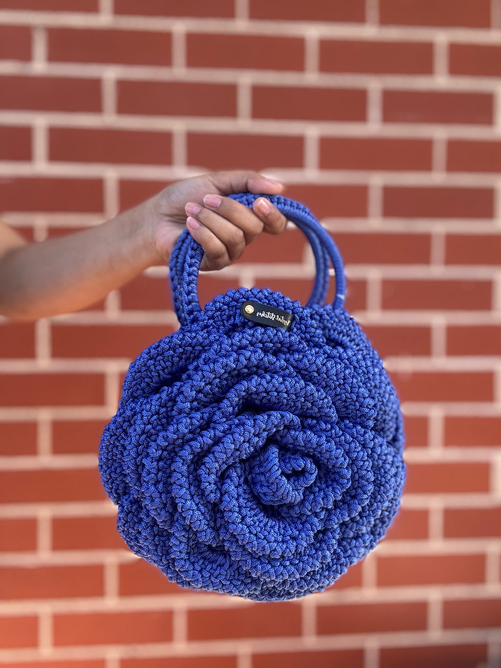 Mega Rose Bag - Royal Blue