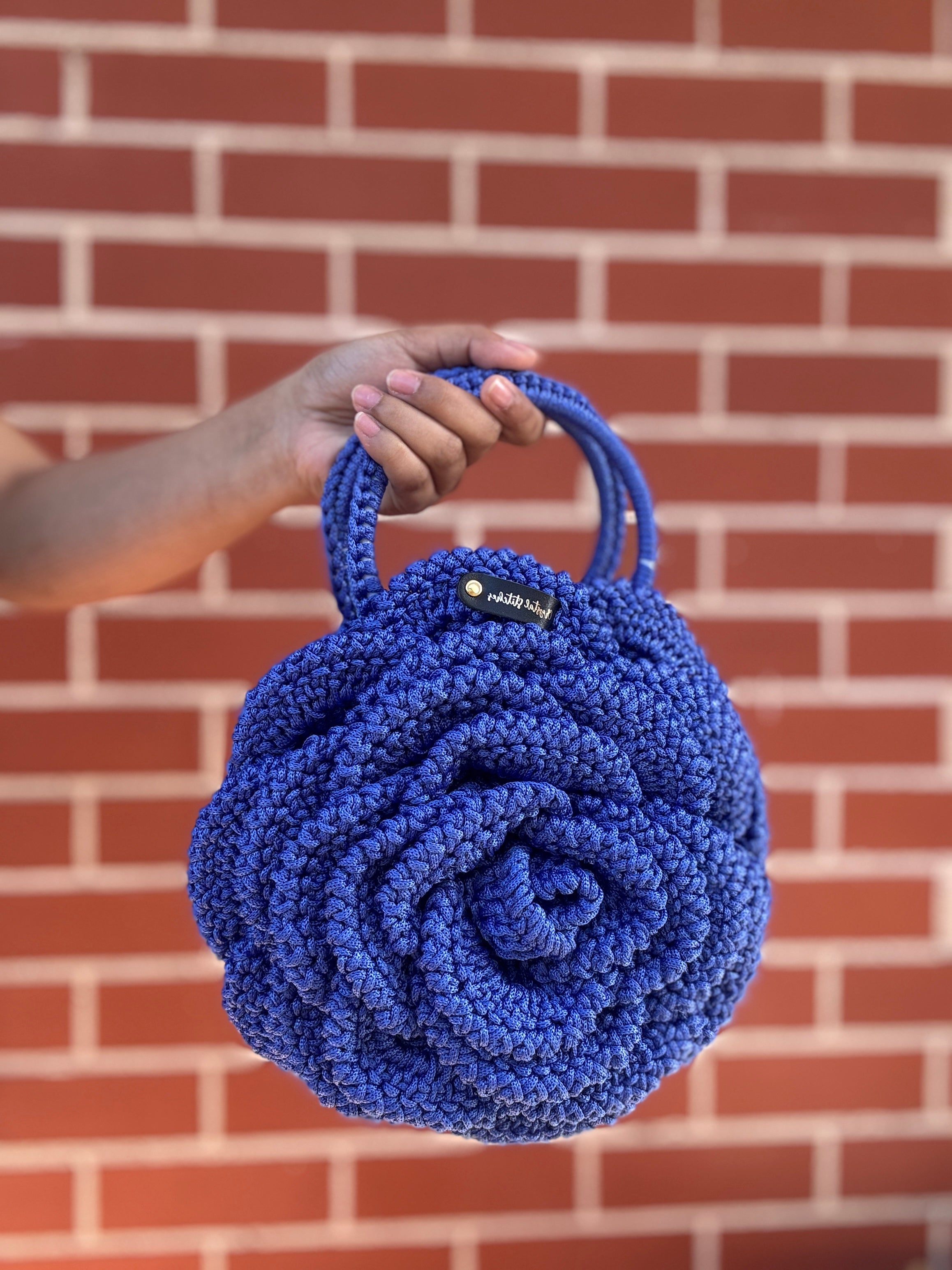 Mega Rose Bag - Royal Blue
