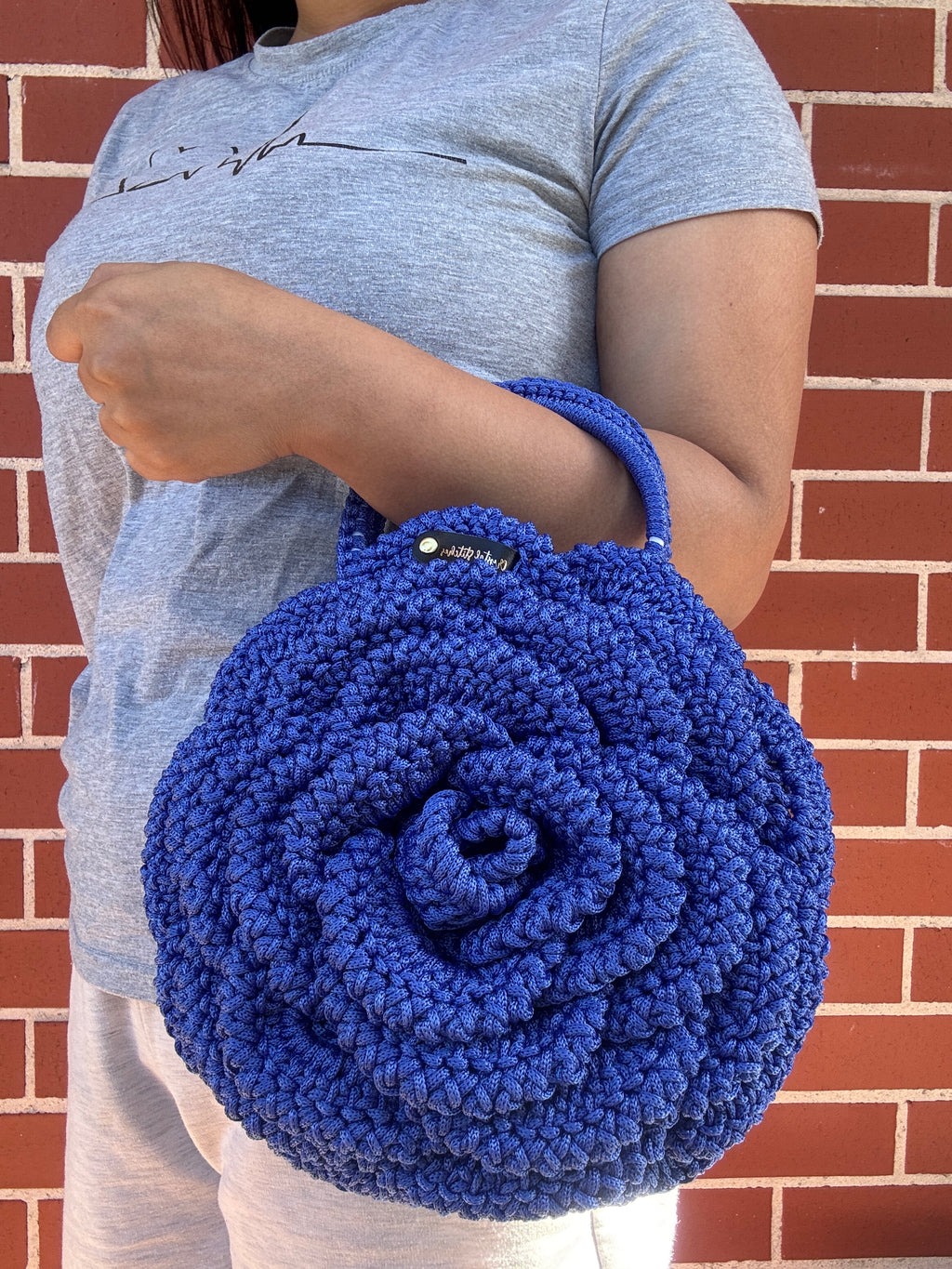 Mega Rose Bag - Royal Blue