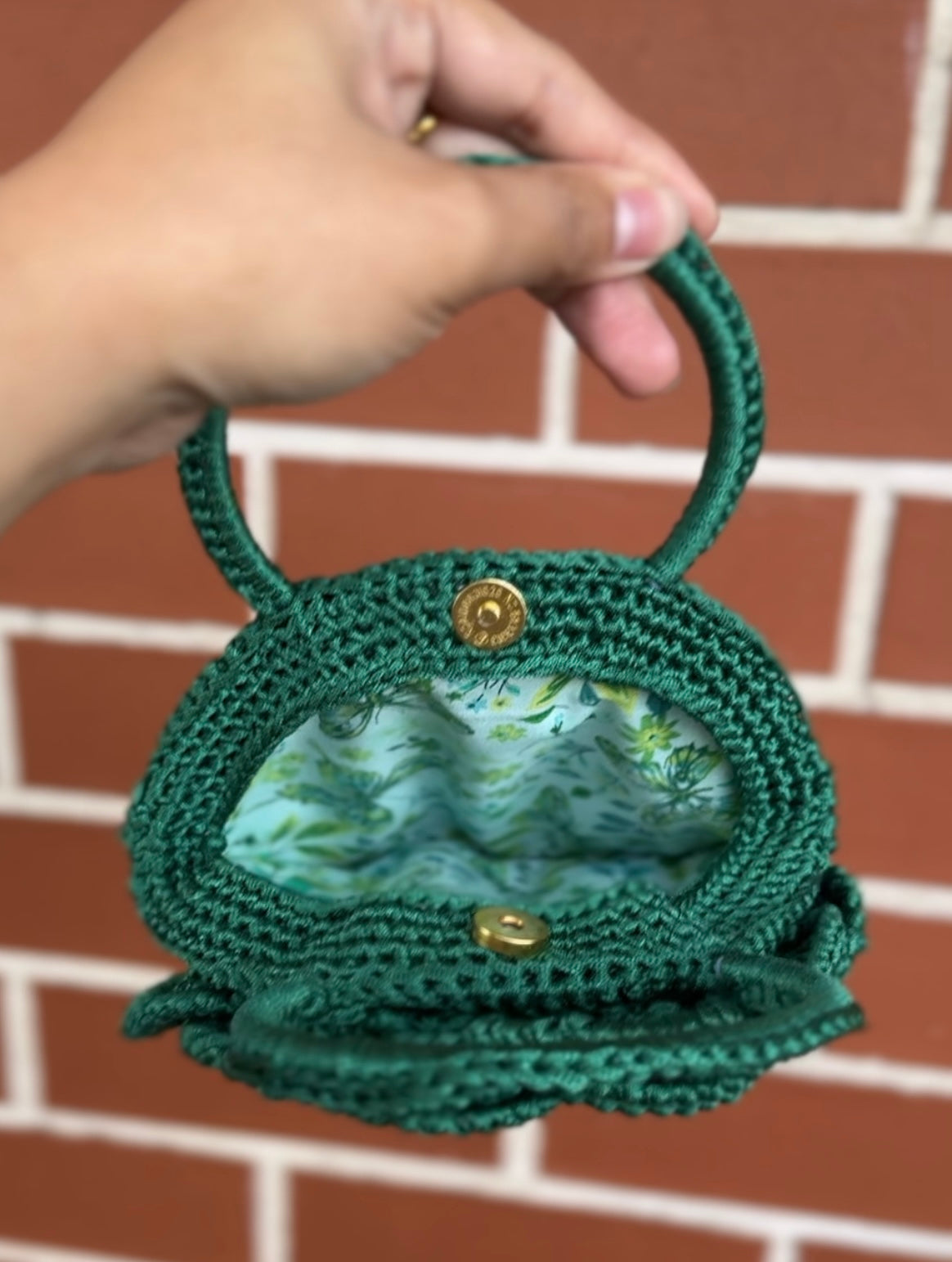 Mega Rose Bag - Emerald