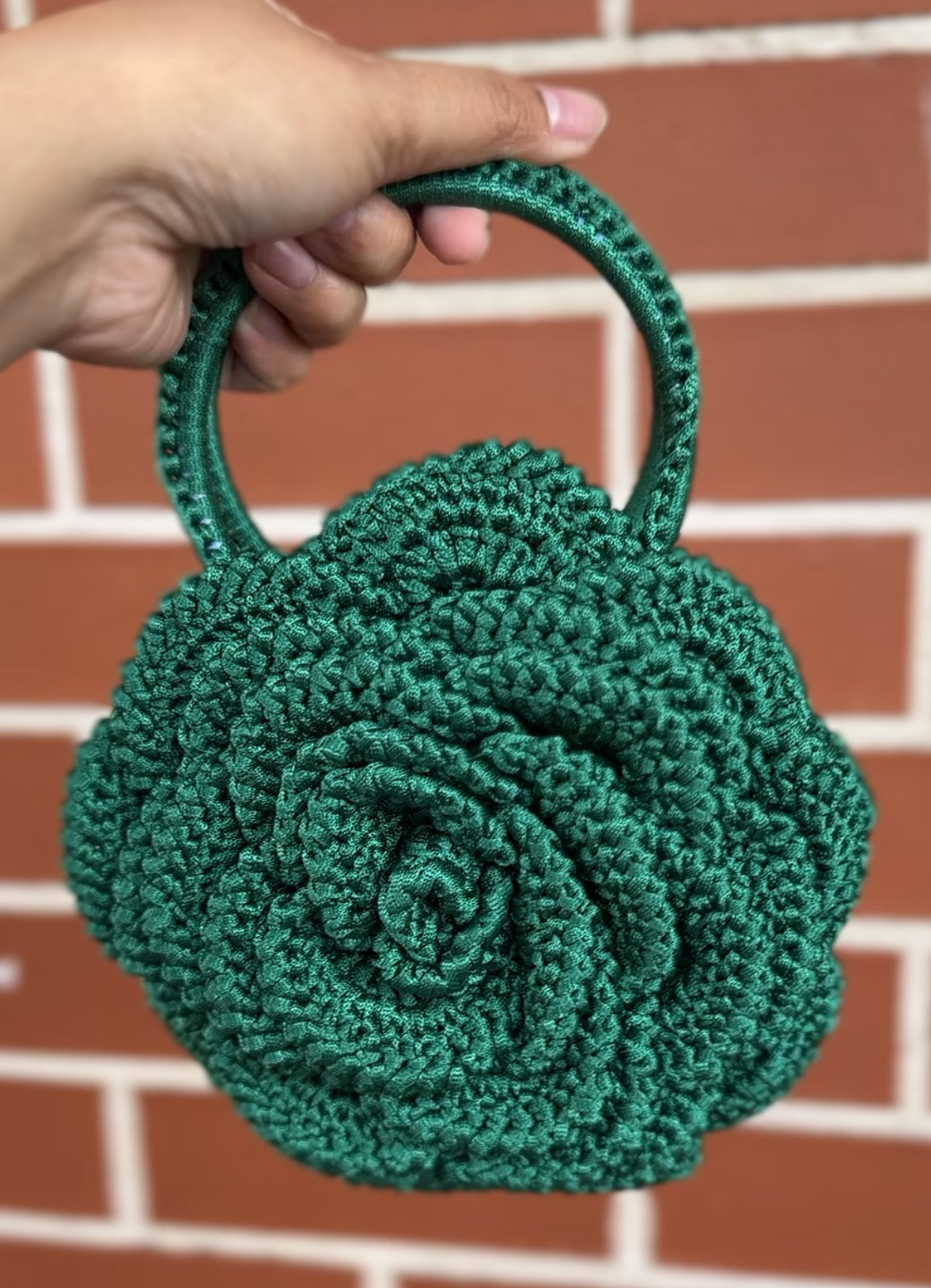 Mega Rose Bag - Emerald